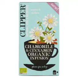 Dekamarkt Clipper Kruidenthee kamille honingbos en kaneel aanbieding