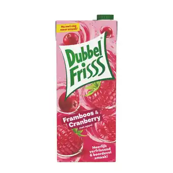 Dekamarkt Dubbelfrisss Framboos-cranberry aanbieding