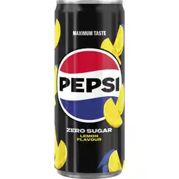 Dekamarkt Pepsi Zero lemon aanbieding
