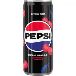 Dekamarkt Pepsi Zero cherry aanbieding