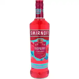 Dekamarkt Smirnoff Vodka raspberry crush aanbieding