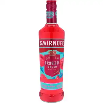 Dekamarkt Smirnoff Vodka raspberry crush aanbieding