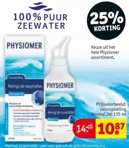 Kruidvat Keuze uit het hele Physiomer assortiment. aanbieding