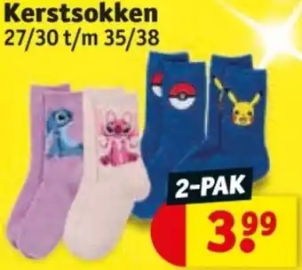 Kruidvat Kerstsokken aanbieding
