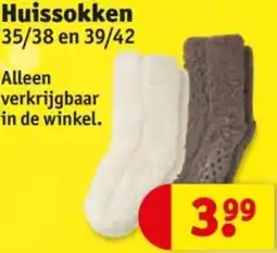 Kruidvat Huissokken aanbieding