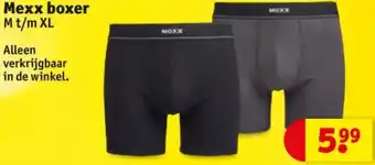 Kruidvat Mexx boxer aanbieding