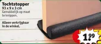 Kruidvat Tochtstopper aanbieding