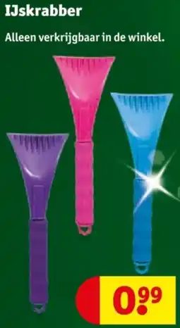 Kruidvat IJskrabber aanbieding
