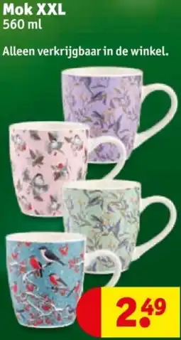 Kruidvat Mok XXL aanbieding
