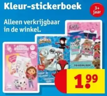 Kruidvat Kleur-stickerboek aanbieding