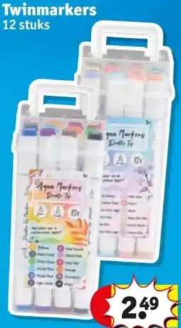 Kruidvat Twinmarkers aanbieding