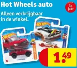 Kruidvat Hot Wheels auto aanbieding