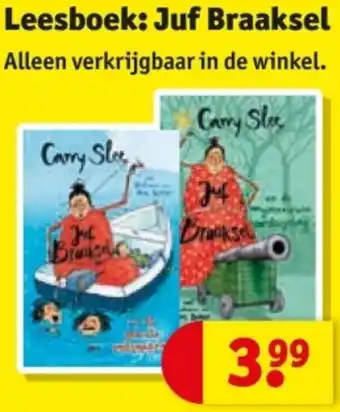Kruidvat Leesboek: Juf Braaksel aanbieding