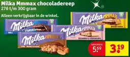 Kruidvat Milka Mmmax chocoladereep aanbieding
