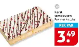 Hoogvliet Kerst tompoucen aanbieding