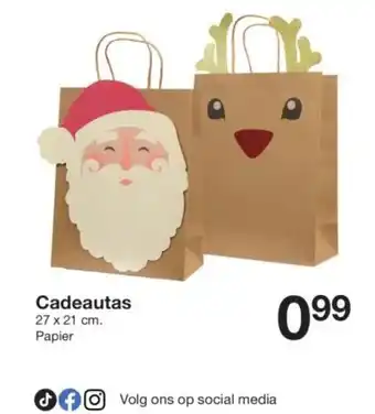 Zeeman Cadeautas aanbieding