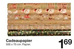 Zeeman Cadeaupapier aanbieding