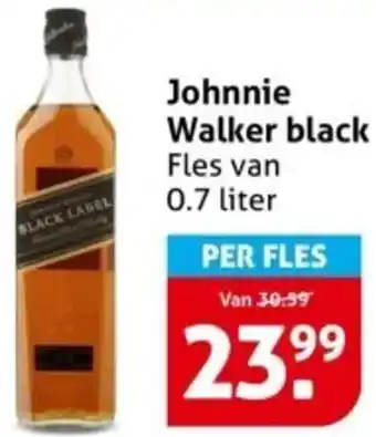 Hoogvliet Johnnie Walker black aanbieding
