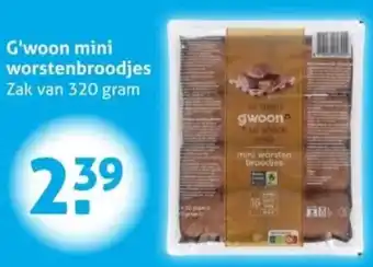 Hoogvliet G'woon mini worstenbroodjes aanbieding
