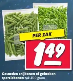 Nettorama Gesneden snijbonen of gebroken sperziebonen aanbieding