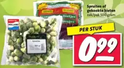 Nettorama Spruiten of gekookte bieten aanbieding