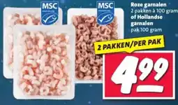 Nettorama Roze garnalen of Hollandse garnalen aanbieding