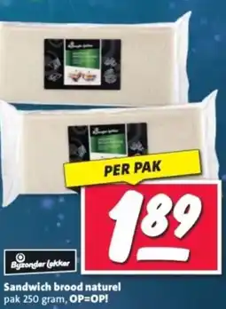 Nettorama Sandwich brood naturel aanbieding