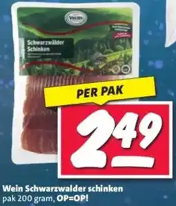 Nettorama Wein Schwarzwalder schinken aanbieding