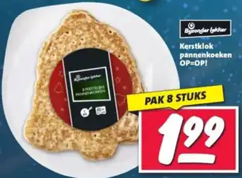 Nettorama Kerstklok pannenkoeken aanbieding