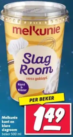 Nettorama Melkunie kant en klare slagroom aanbieding