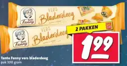 Nettorama Tante Fanny vers bladerdeeg aanbieding