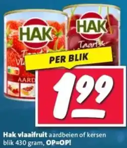 Nettorama Hak vlaaifruit aanbieding