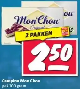 Nettorama Campina Mon Chou aanbieding