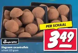 Nettorama Slagroom cacaotruffels aanbieding