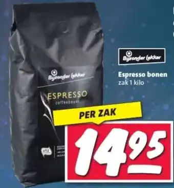 Nettorama Espresso bonen aanbieding
