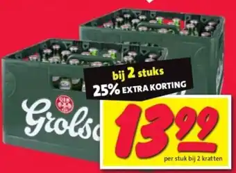 Nettorama Grolsch aanbieding