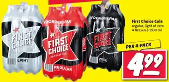 Nettorama First Choice Cola aanbieding