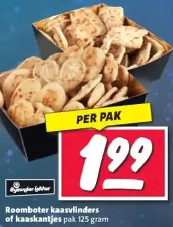 Nettorama Roomboter kaasvlinders of kaaskantjes aanbieding