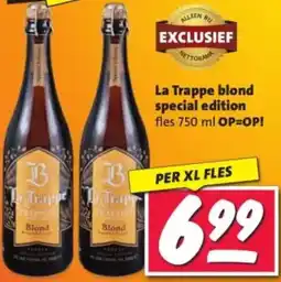 Nettorama La Trappe blond special edition aanbieding