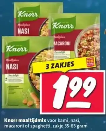 Nettorama Knorr maaltijdmix aanbieding