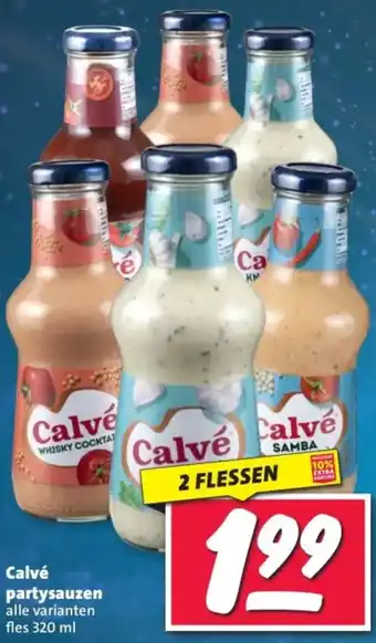 Nettorama Calvé partysauzen aanbieding