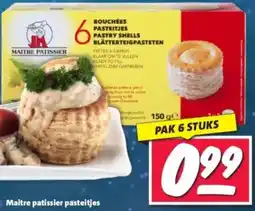 Nettorama Maitre patissier pasteitjes aanbieding