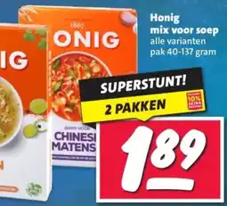 Nettorama Honig mix voor soep aanbieding