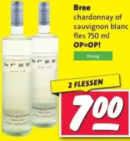 Nettorama Bree chardonnay of sauvignon blanc aanbieding