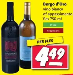 Nettorama Borgo d'Oro vino bianco of appassimento aanbieding