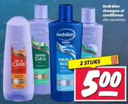 Nettorama Andrélon shampoo of conditioner aanbieding