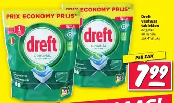 Nettorama Dreft vaatwas tabletten original aanbieding