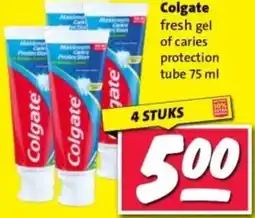 Nettorama Colgate fresh gel of caries protection aanbieding