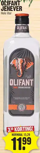 Super Dirck 3 Olifant jenever aanbieding
