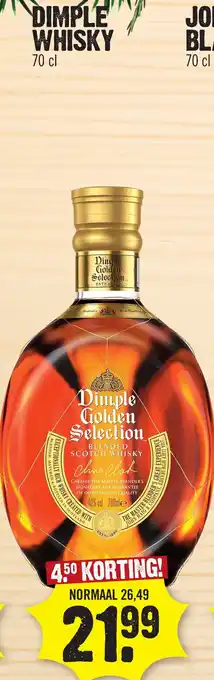 Super Dirck 3 Dimple whisky aanbieding